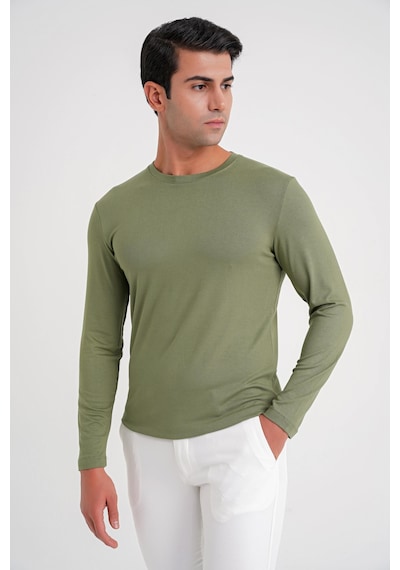 Efor Ts 870 T-shırt Slim A.hakı Casual Haki