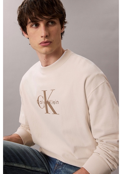 Calvin Klein Erkek Sweatshirt Kum