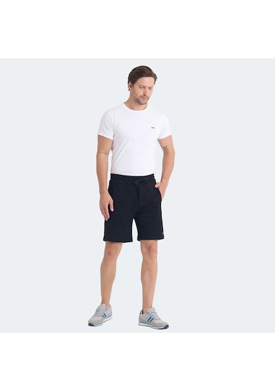 Slazenger VICENTE Erkek Cepli Siyah Şort
