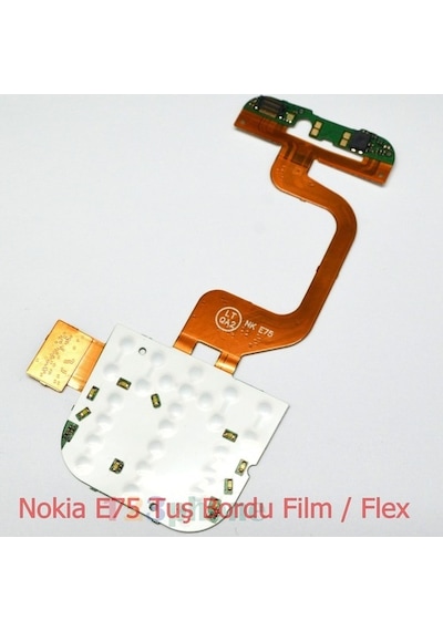 Nokia Uyumlu E75 Flex Kalite Ekran Lcd Film Flex Tuş Bordu