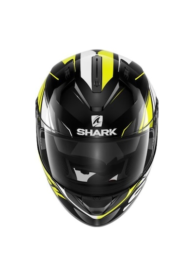 Shark Ridill 1.2 Phaz Kapalı Motosiklet Kaskı Sarı - Siyah