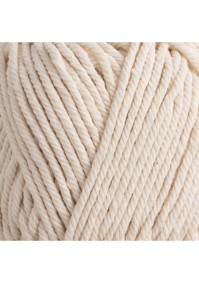 Kürkçü Han Cotton Comfort 100gr Pamuklu Makrome Punch Amigurumi Örgü İpi - Fil Dişi