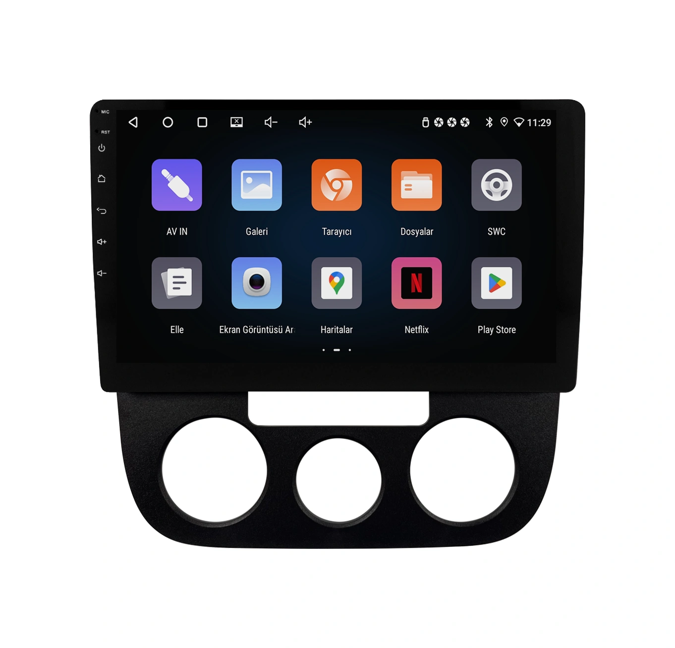 Volkswagen Jetta Android Multimedya Sistemi 2006-2010 Crv-4886xr 10"