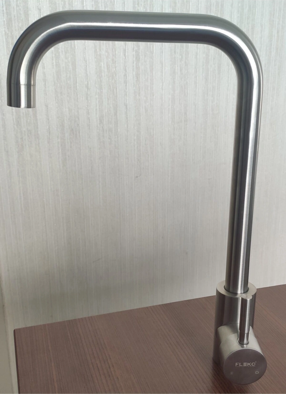 Fleko Inox Mutfak Eviye Batarya Beyaz