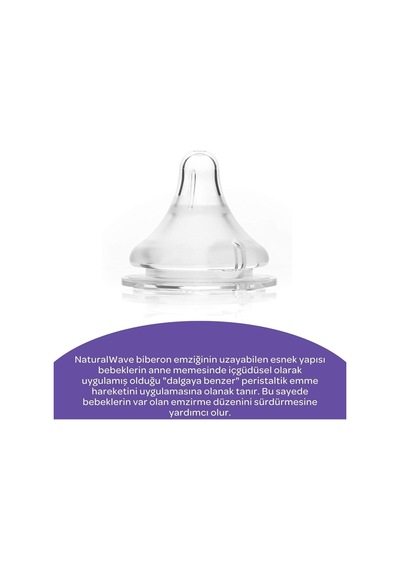 76330 Biberon Ve Naturalwave Biberon Emziği Başlangıç Seti