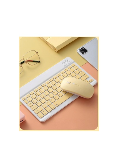 Honor Magicpad 13 Uyumlu Bluetooth Klavye Mouse Set Lazer