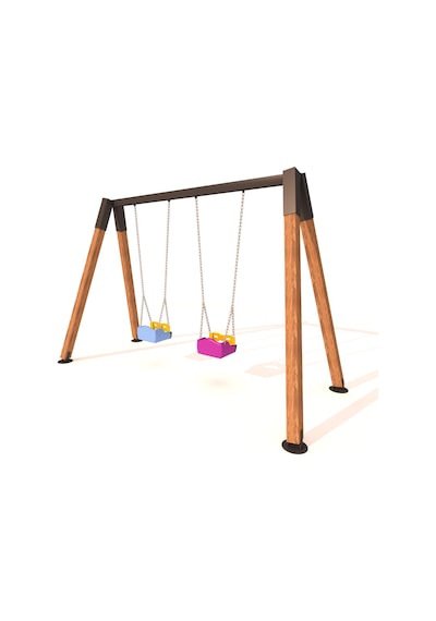 Ahşap Salıncak, Park Salıncak, Ahşap Bahçe Salıncağı-580