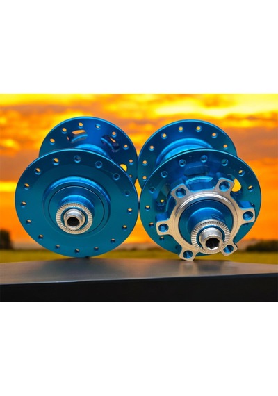 Forte Gt Xbyc 680 Bisiklet Hub Sesli Ön Arka Kaset Göbek Seti 32 Delik 6 Vida Qr Mandal Mavi