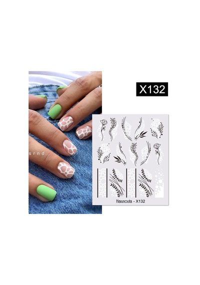 Su Transferli Nail Art Sticker X132 53622-8