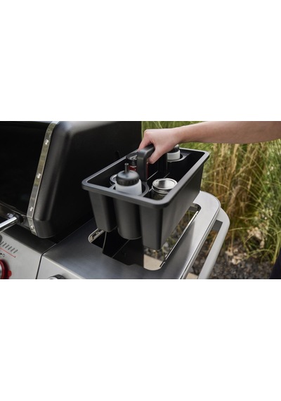Weber Genesis E-335w Gazlı Barbekü 3 Brülör, Geniş Pişirme Alanı-277 Siyah