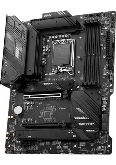 Msı Mag B760 Tomahawk Wıfı Ddr5 5400mhz 1xhdmı 1xdp 3xm.2 Usb 3.2 Atx 1700p 12. / 13. Ve 14. Nesil İşlemci Uyumlu
