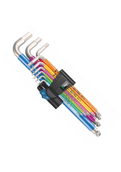Wera 3950/9 Spkl Hf Hexplus Topbaş Renkli Allen Seti 05022699001