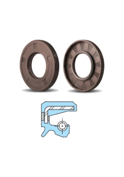 17x28x7 5 Adet Viton Yağ Keçesi Isıya Dayanıklı Tc Oıl Seal Vıton