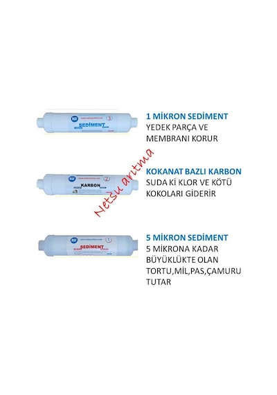 Nsf-vontron Membranlı-ihlas Aura Cebilon-silver Ve Tüm Kapalı Kasa Su Arıtma Cihazı Filtresi,5 Li Filtre Diğer