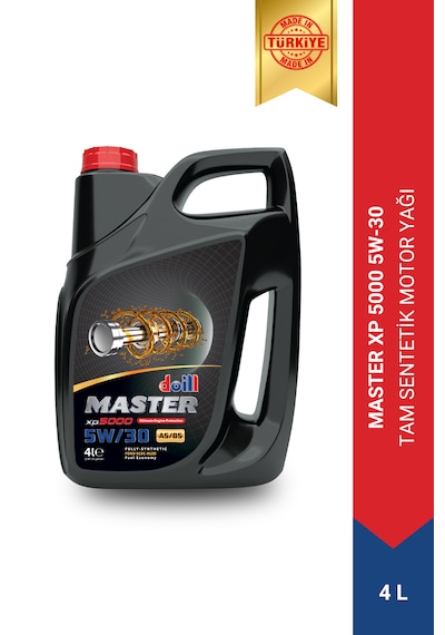 Doill Master 5W-30 API SM/CF ACEA A5/B5 Tam Sentetik Motor Yağı 4 L