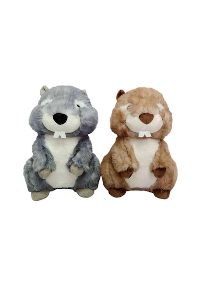 Mey İthalat Pb31609-23 Peluş Oturan Sincap 23 Cm Çok Renkli
