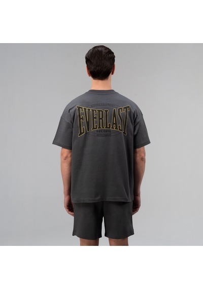 Everlast Authentic Boxing 2.0 Oversize Gri Erkek T-shirt Tm0156 Gri