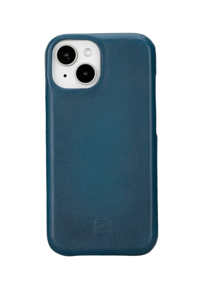 Bouletta Apple Uyumlu iPhone 15 Deri Arka Kapak F360 Brn4ef