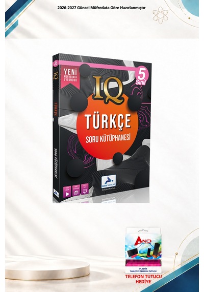 2026-2027 Paraf Yayınları 5. Sınıf Iq Türkçe Soru Kütüphanesi