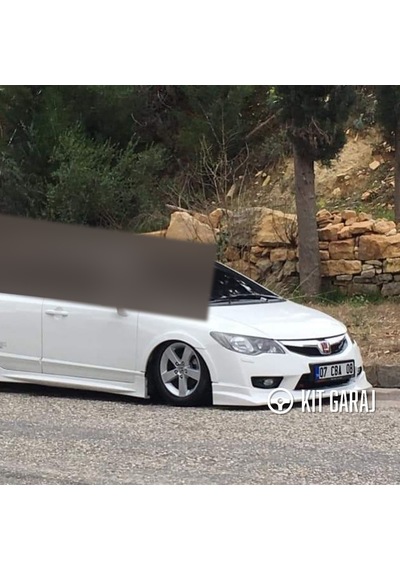 Kit Garaj Honda Civic Fd6 Mugen Makyajlı Ön Ek Plastik Boyasız