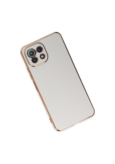 Mi 11 Lite Kılıf Volet Silikon - Beyaz Bz8683140453848