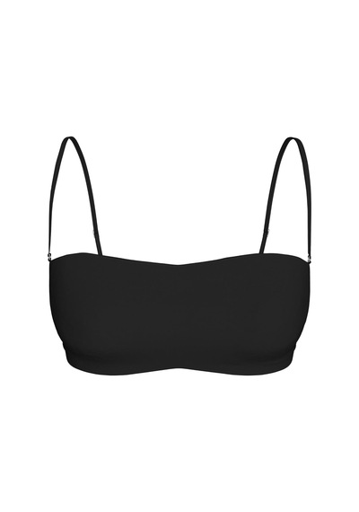 Calvin Klein Kadın Bandeau- Rp Siyah Bikini Üstü-13396 Siyah