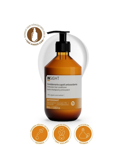 Insight Zararlı Dış Etkenlere Karşı Antioksidan Yenileyici Saç Kremi 350 Ml
