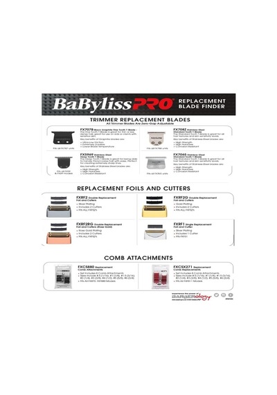 Babylisspro Saç Kesme Makinesi Koruyucu Başlıkları