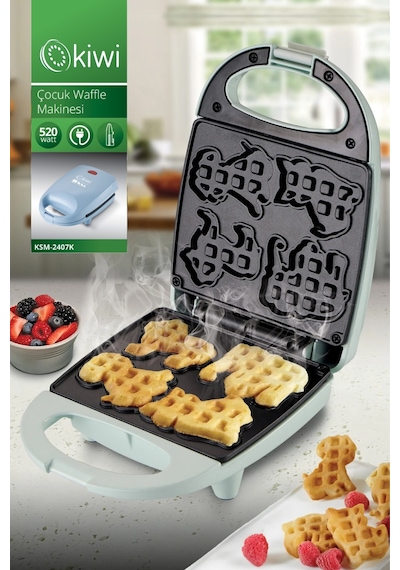 Kiwi KSM-2407K Çocuk Waffle Makinesi