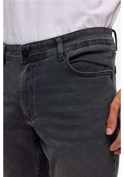 Süvari Gri Slim Denim Pantolon Gri