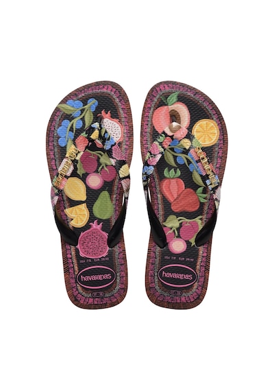 Havaianas Top Tropicalia Vibes Kadın Siyah Parmak Arası Terlik-14224