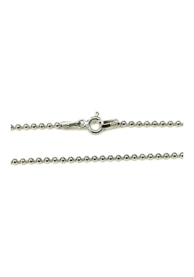 Silver Unisex Top Tırnak Makası 1,9 Mm Rodyum Kaplama Gümüş Kolye