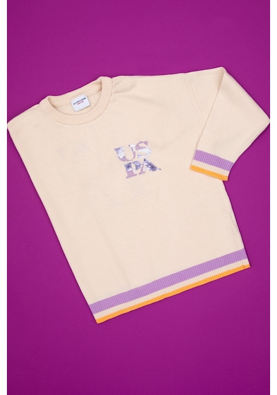 U.s. Polo Assn. Kız Çocuk Kazak /triko 50314352-vr256 İnci
