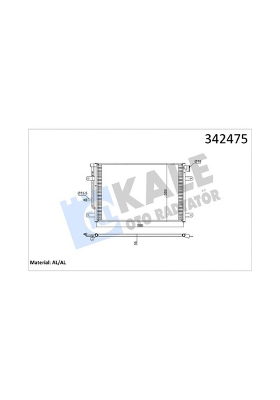 Klima - 645 - Kondenseri Audı Audı A4 Seat Exeo-exeo - Dpmıx-hb - St Al-al