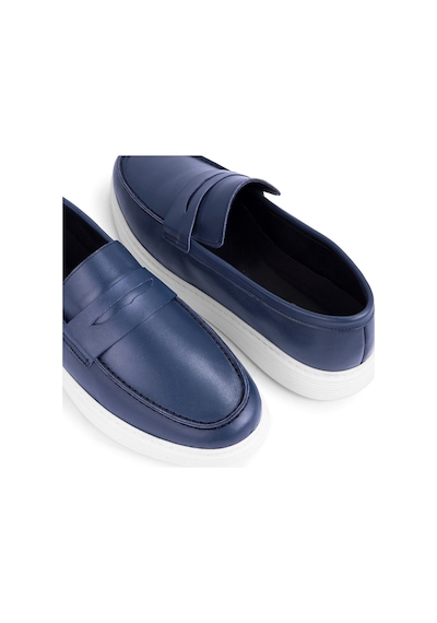 Trim Hakiki Deri Erkek Günlük Ayakkabı Loafer Ayakkabı, Hafif Ayakkabı, Yazlık Ayakkabı