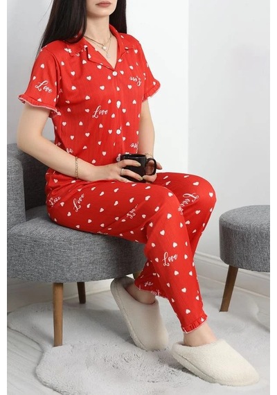 Seka Store Seka Pegasus Fırfırlı Düğmeli Pijama Takımı Küçükkalp - 671.1287. Çok Renkli Seka Store Seka Pegasus Fırfırlı Düğmeli Pijama Takımı Küçükkalp - 671.1287. Çok Renkli