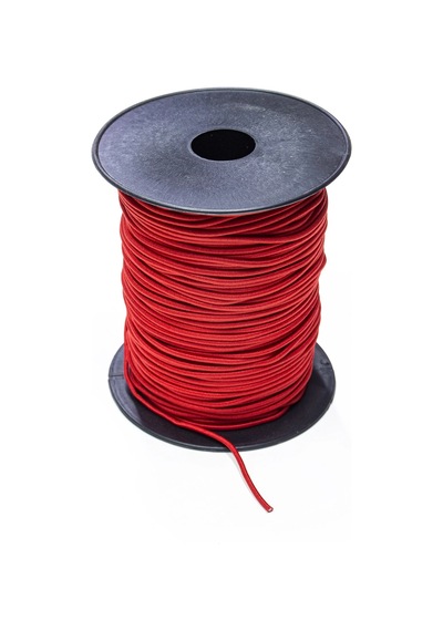 2 Mm Yuvarlak Lastik İp - Lastik Kordon - Aksesuar Lastiği - 10 Metre