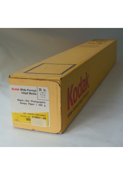 Kodak Rapid Dry Photographic Glossy Paper 200gr