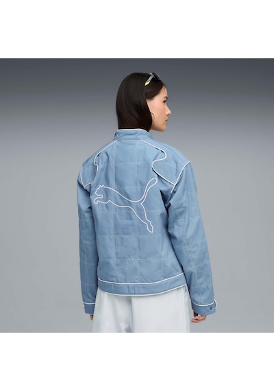 Future.puma.archıve Racer Unısex Ceket 632163 34 Mavi
