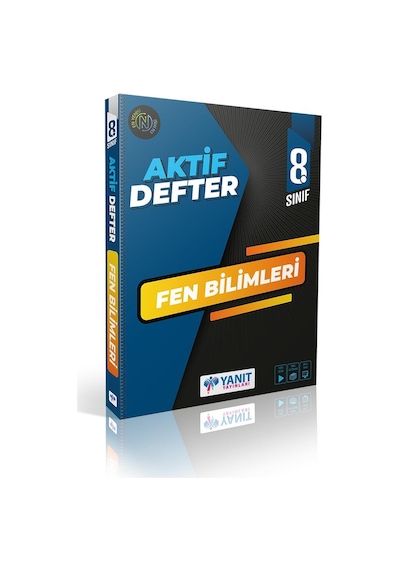 8.Sınıf Fen Bilimleri Aktif Defter -  Yanıt Yayınları
