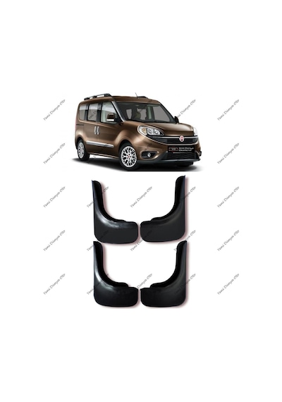 Fiat Doblo D4 2018 Model Sonrası 4lü Paçalık, Çamurluk, Tozluk FIA0UX025