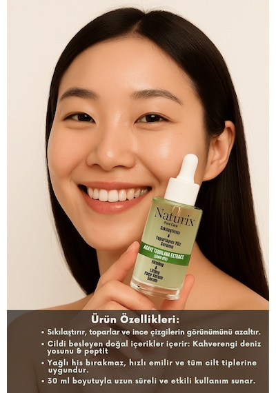 Naturix Sıkılaştırıcı ve Toparlayıcı Yüz Serumu 30 ML