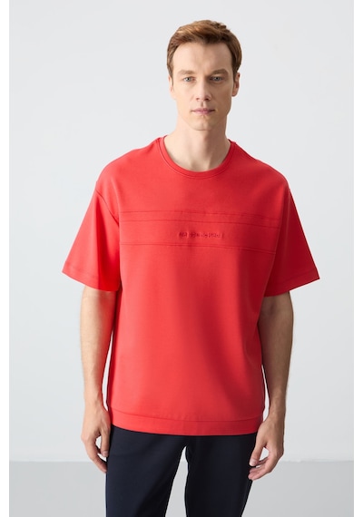Tommy Life Fiesta Lacivert Pamuklu Kalın Yumuşak Dokulu Oversize Fit Basic Erkek Eşofman Takım - 85261 Kırmızı - Lacivert Tommy Life Fiesta Lacivert Pamuklu Kalın Yumuşak Dokulu Oversize Fit Basic Erkek Eşofman Takım - 85261 Kırmızı - Lacivert