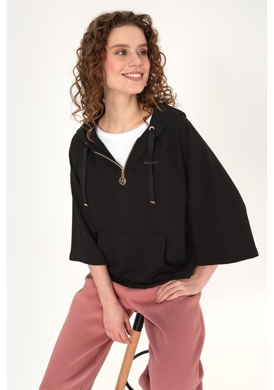 U.S. Polo Assn. U.s. Polo Assn. Kadın Siyah Sweatshirt 50319959-vr046
