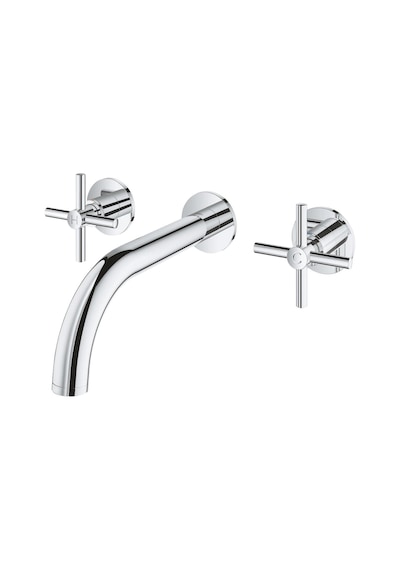 Grohe Atrio 3-Delikli Lavabo Bataryası M-Boyut - 20661000 Gümüş