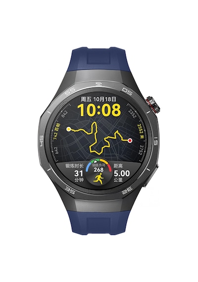 Huawei Watch Gt5 Pro 46mm İle Tam Uyumlu Kordon Metal Tokalı Yumuşak Silikon Kordon Kayış