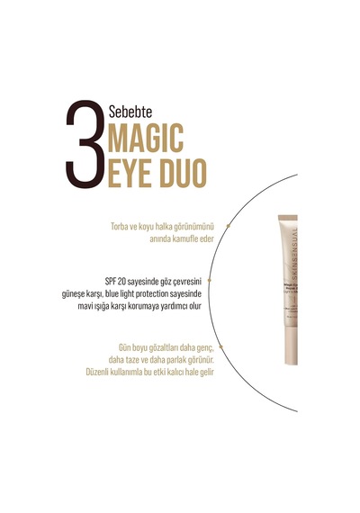 Magic Eye Duo Repair & Cc Göz Altı Kapatıcısı 15 Ml Onarıcı & Aydınlatıcı Light To Medium