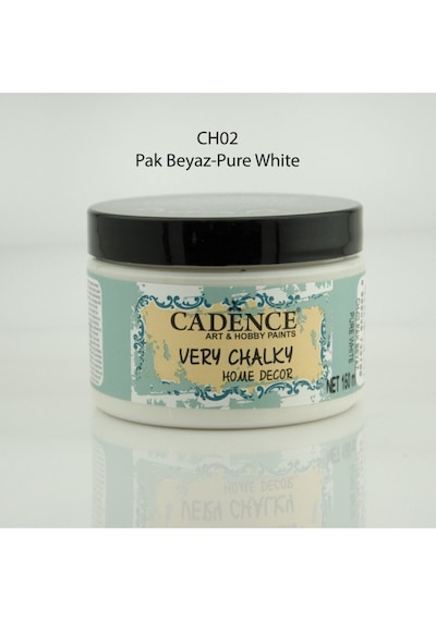 Very Chalky Home Decor Mobilya Boyası 150 Ml. 02 Pak Beyaz Karışık, Çok Renkli