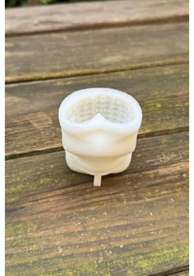 Dokulu Küçük Tekli Mum Kalıbı Genel