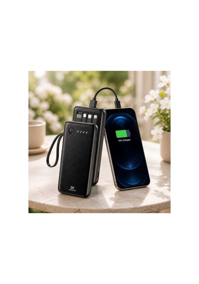 10000 Mah Powerbank Siyah